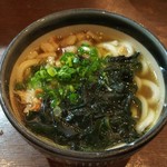 福山駅前酒場　情熱ホルモン - 激うま！かすうどん(2019.02.05)