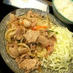 たぬき - “生姜焼定食（850円）”