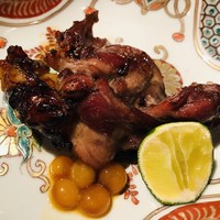 たでの葉 - スッポンの炭火焼き　スッポンの卵