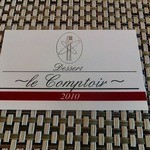 Dessert Le Comptoir - ショップカード
