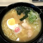 名代富士そば - 煮干ラーメン