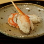 新ばし 笹田 - 蟹しゃぶ