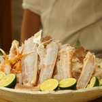 新ばし 笹田 - 蟹しゃぶ