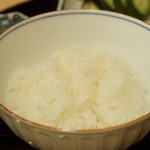 新ばし 笹田 - 白飯