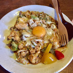 まっちゃんカレー - キーマカレー温野菜で