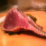 鮨処 多田 - もどり鰹たたき