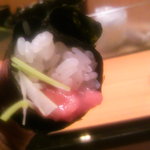 鮨処 多田 - 葱とろ手巻き