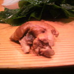 鮨処 多田 - 平目の肝アップ