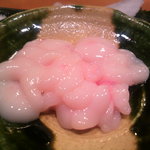 鮨処 多田 - 北海道の真鱈の白子の刺身