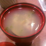 鮨処 多田 - 蜆の味噌汁