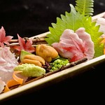 Assortment of specially selected sashimi (5 types per person)