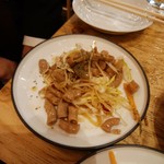 串焼き。ビストロガブリ - コブクロの辛子和え・５１９円