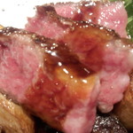 鮨 肉 酒肴 志 - ふらの牛と幕別〇〇牧場の野菜のグリル←農場名聞き取れず