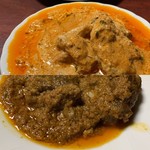 サンバレーホテル - バターチキン、マトンマサラ