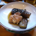 鮒与 - なすと鶏肉の煮物