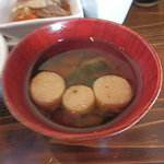 あかね食堂 - 味噌汁