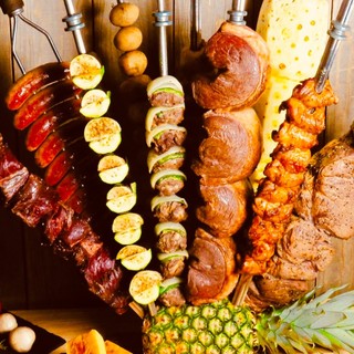 All-you-can-eat 20 types of Churrasco