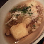 銀座 鳥良　ごどうふのゆばあんかけ