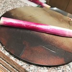 天麩羅 巽 - 紫色のネギ