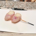 天麩羅 巽 - ネギの天ぷら