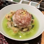 天麩羅 巽 - 天茶に載せて