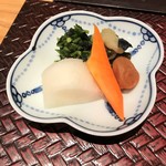 天麩羅 巽 - 香の物