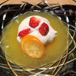 天麩羅 巽 - 温州みかんとほうじ茶クリーム