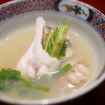 銀座 しのはら - 虎河豚と蛤