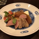 鳥田中 - 201902  スモーク盛合せ