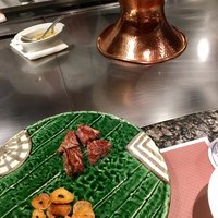 鉄板焼 銀杏 ホテル日航大阪 - ランチエステプラン
                    お肉ー⭐️