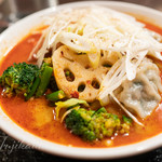 東昇酒家 - 麻辣タン（まーらーたん）春雨スープ 780円