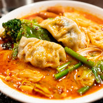 東昇酒家 - 麻辣タン（まーらーたん）春雨スープ 780円