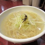 鶏だし中華そば かね壱 - 塩かけ葱増し