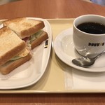 ドトールコーヒーショップ - モーニングAセット（ハムタマゴサラダ）（税込390円）