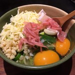 どんどん亭 - 福岡風ねぎチーズ焼き 690円 税別