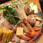 築地日本海 - 味噌バター鍋