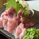 とん唐てん - 一黒軍鶏刺身