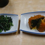 喜久屋 - 喜久屋　ホウレンソウ・カボチャ