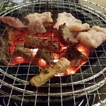 塩焼きホルモン 剛 - 七輪焼き最高♥️