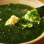 green seaweed tofu