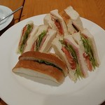 喫茶パレット - ミックスサンドです