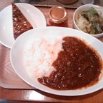 カフェカンパーニュ - 自家製カレーセット　900円　これにコーヒーが付きます