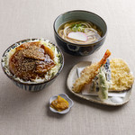 Cセット(バラ丼+天ぷらうどんの場合の価格) Cセット(バラ丼+天ぷらうどんの場合の価格)