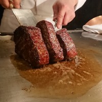 秋田牛鉄板焼 銀座五明 - やばいお肉