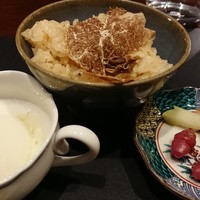 秋田牛鉄板焼 銀座五明 - トリュフご飯