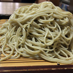 蕎麦切 ゆる里 - この盛り上がりが嬉しい（喜）