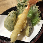 蕎麦切 ゆる里 - 天麩羅