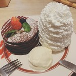 エッグスンシングス ららぽーとTOKYO-BAY店 - フォンダンショコラパンケーキ