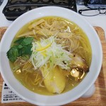 鶏蕎麦かかし - 鶏塩そば＠800→500(1周年祭価格)