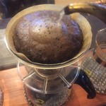 珈琲館ぐるめ堂ノスタルジィ - ドリンク写真:珈琲はすべてオーダーごとに挽きたてをハンドドリップ